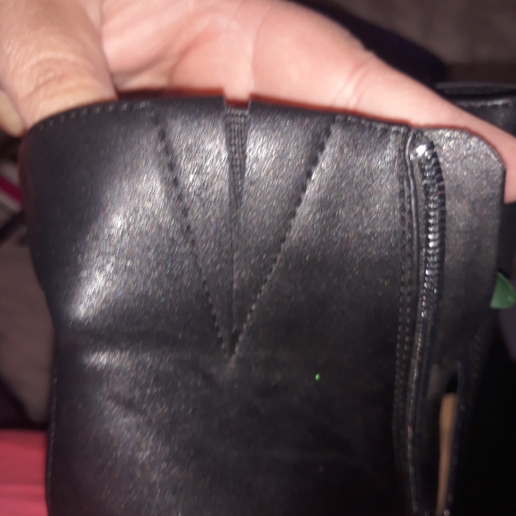 Torrid Faux Leather Faux Zip Booties - Picture 9 of 14